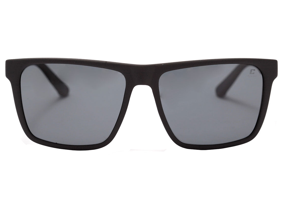 Colcci Paul Preto Fosco / Cinza Polarizado Unico - Lente 5,8 cm  - Sol