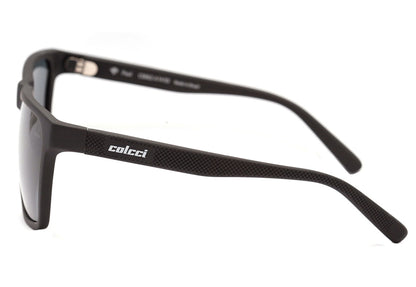 Colcci Paul Preto Fosco / Cinza Polarizado Unico - Lente 5,8 cm  - Sol