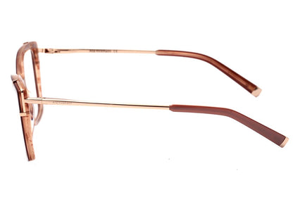 Ana Hickmann AH 6381 H02 Vinho e Dourado Brilho - Lente 5,6 cm H03 Marrom e Dourado Brilho Lente 5,6 cm