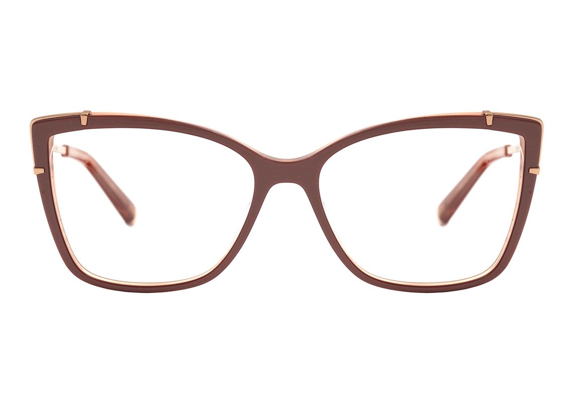 Ana Hickmann AH 6381 H02 Vinho e Dourado Brilho - Lente 5,6 cm A01 PRETO E DOURADO BRILHO Lente 5,6 cm