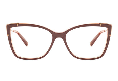Ana Hickmann AH 6381 H02 Vinho e Dourado Brilho - Lente 5,6 cm H03 Marrom e Dourado Brilho Lente 5,6 cm