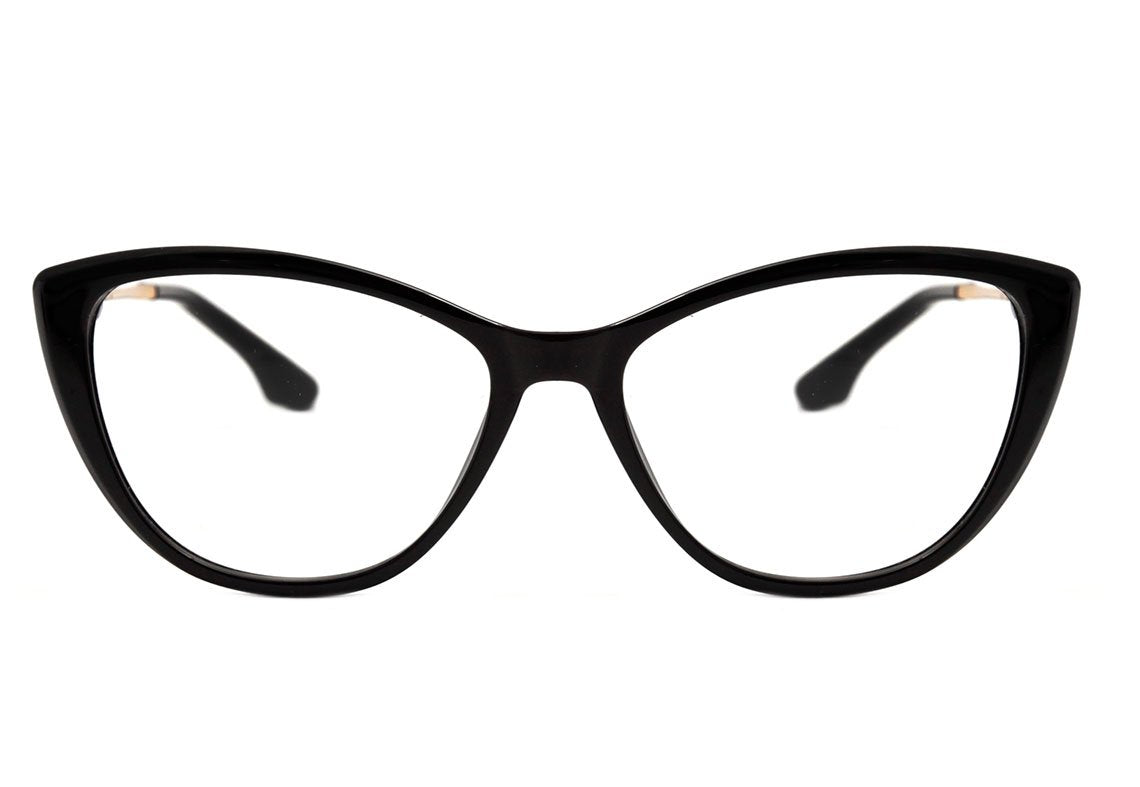 Colcci Agatha Preto e Dourado Brilho - Lente 5,5 cm  - Grau
