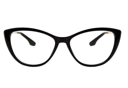 Colcci Agatha Preto e Dourado Brilho - Lente 5,5 cm  - Grau