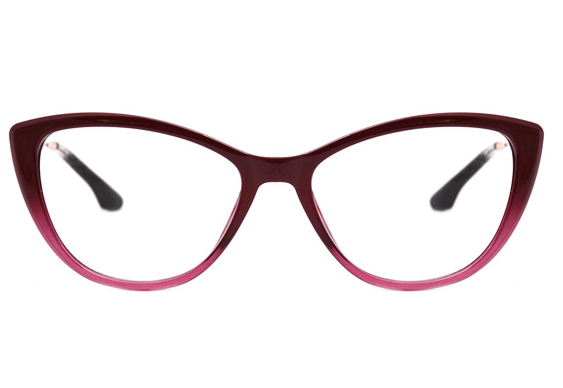 Colcci Agatha Vinho Degradê Brilho - Lente 5,5 cm  - Grau
