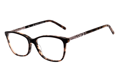 Óculos de Grau Colcci C6085 PRETO MESCLADO BRILHO Lente 5,3 cm