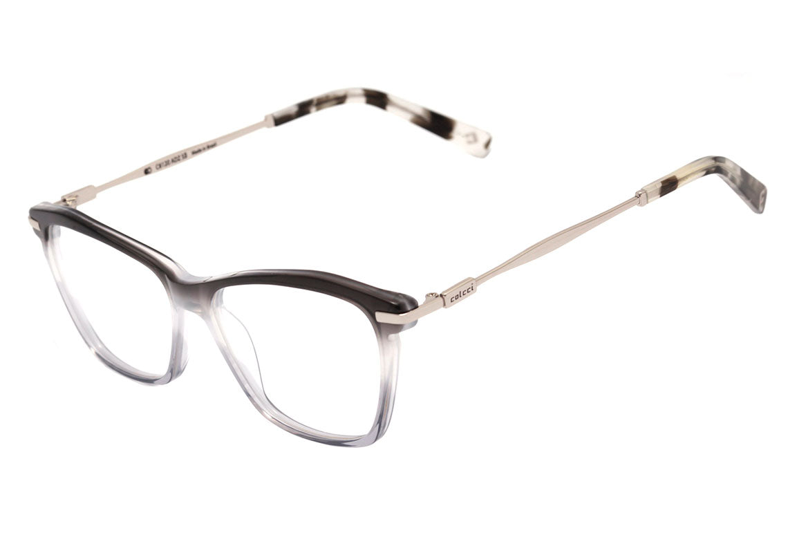 Colcci C6120 Cinza Translúcido Degradê Brilho - Lente 5,3 cm  - Grau