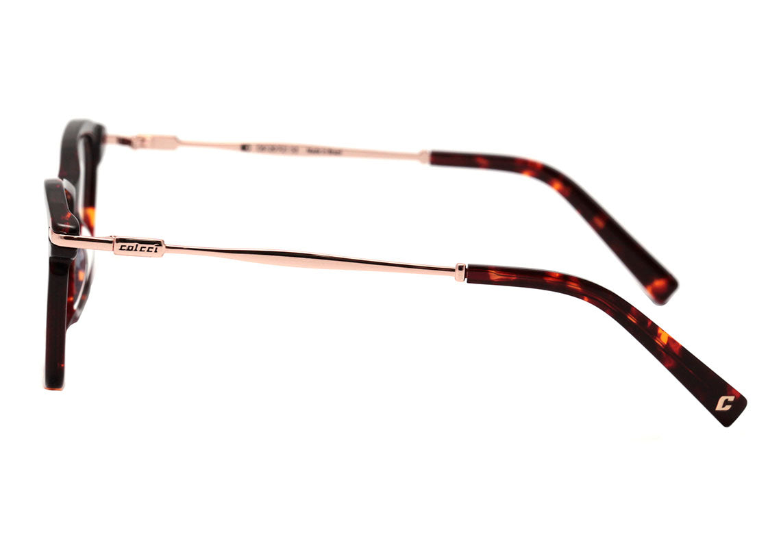 Colcci C6120 Marrom Mesclado Brilho - Lente 5,3 cm  - Grau