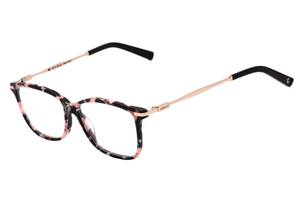 Colcci C6121 Preto e Rosa Mesclado Brilho - Lente 5,2 cm  - Grau