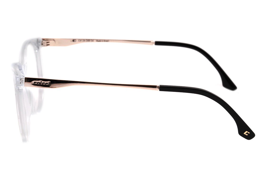 Colcci C6126 Transparente Brilho - Lente 5,4 cm  - Grau