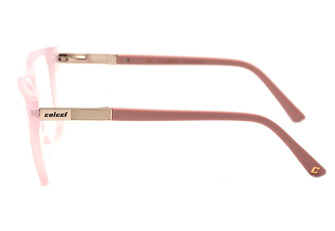 Colcci C6132 Rosa Translúcido Brilho - Lente 5,5 cm  - Grau