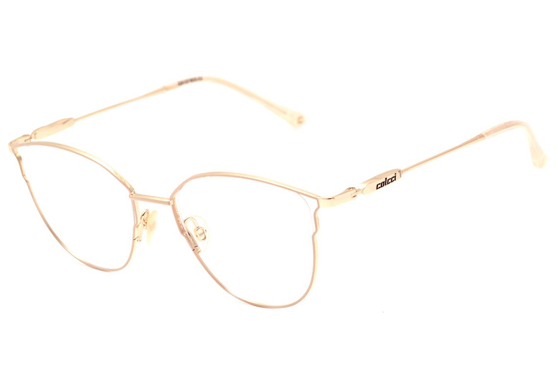Colcci C6137 Bege e Dourado Brilho - Lente 5,3 cm