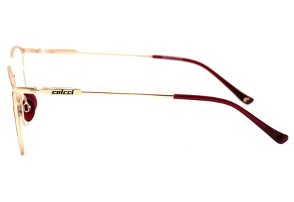 Colcci C6137 Vermelho Brilho e Dourado Fosco - Lente 5,3 cm
