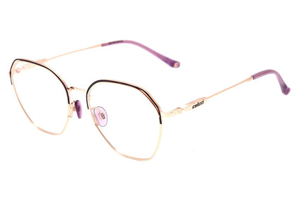 Colcci C6138 Roxo e Dourado Brilho - Lente 5,3 cm  - Grau