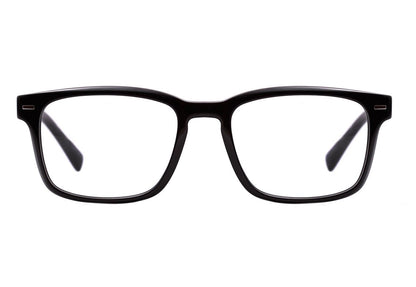 Evoke EVK RX2 A02 Black Shine Temple Black Wood - 53 mm  - Grau