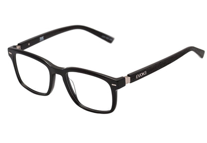 Evoke EVK RX2 A02 Black Shine Temple Black Wood - 53 mm  - Grau
