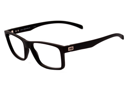 Óculos de Grau Hb 93161 Switch Clip On MATTE BLACK/ GRAY POLARIZED Lente 5,3 cm