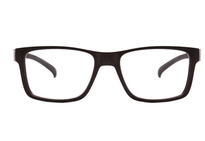 Óculos de Grau Hb 93161 Switch Clip On Matte Graphite/ Silver Polarized Lente 5,3 cm