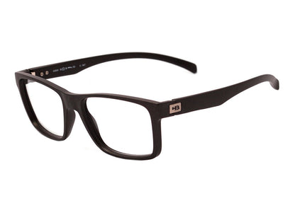 Óculos de Grau Hb 93161 Switch Clip On Matte Graphite/ Silver Polarized Lente 5,3 cm