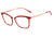 Óculos de Grau Hickmann HI 6134 B E03 Rosa Mesclado Brilho - Lente 5,3 cm