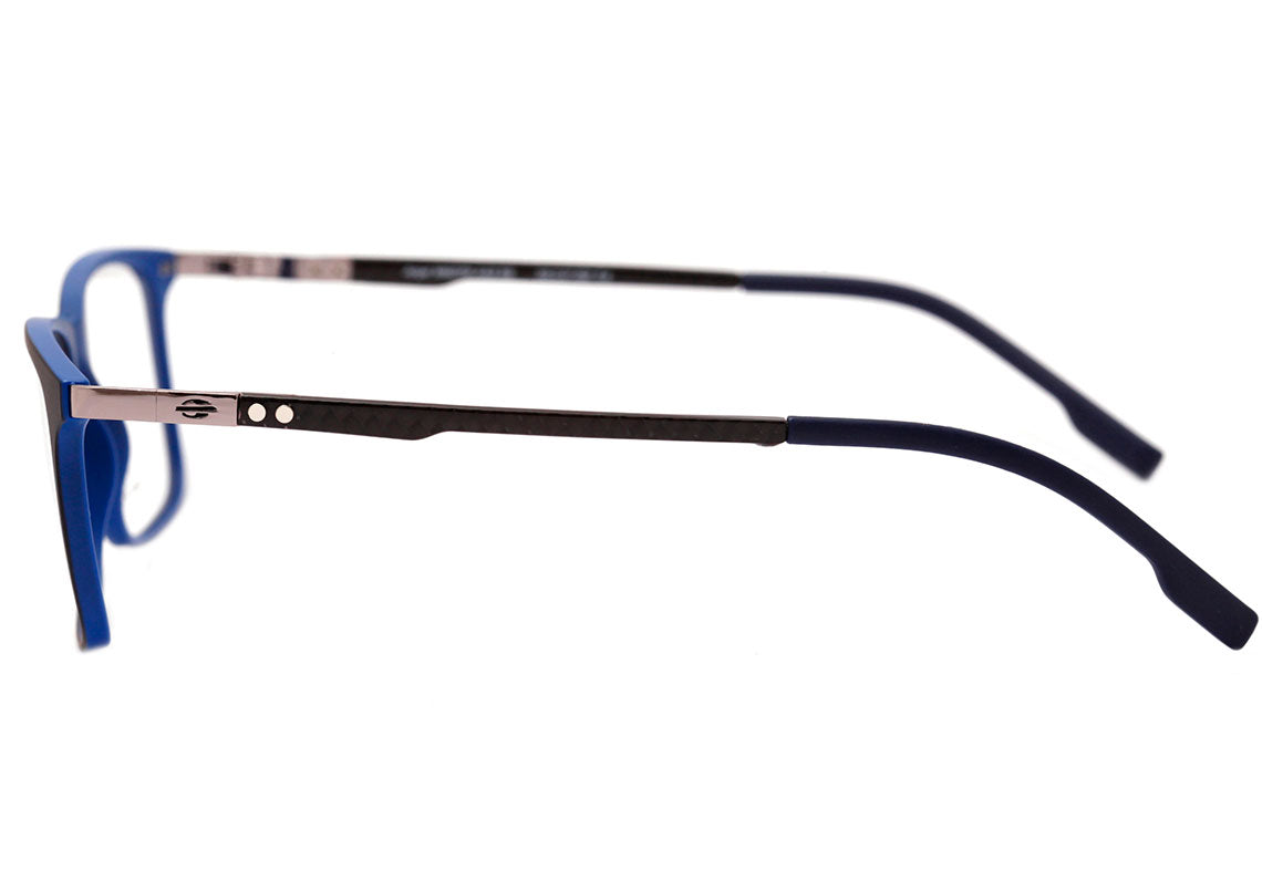 Mormaii Argel Preto e Azul Fosco - Lente 5,5 cm  - Grau