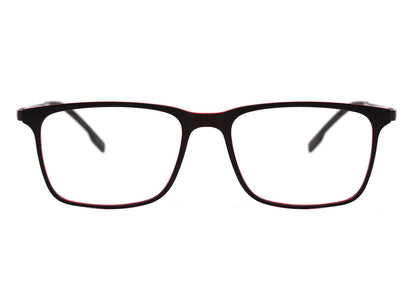 Óculos de Grau Mormaii Argel Preto e Vermelho Fosco - Lente 5,5 cm