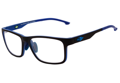 Mormaii Lima Preto e Azul Fosco - Lente 5,5 cm  - Grau