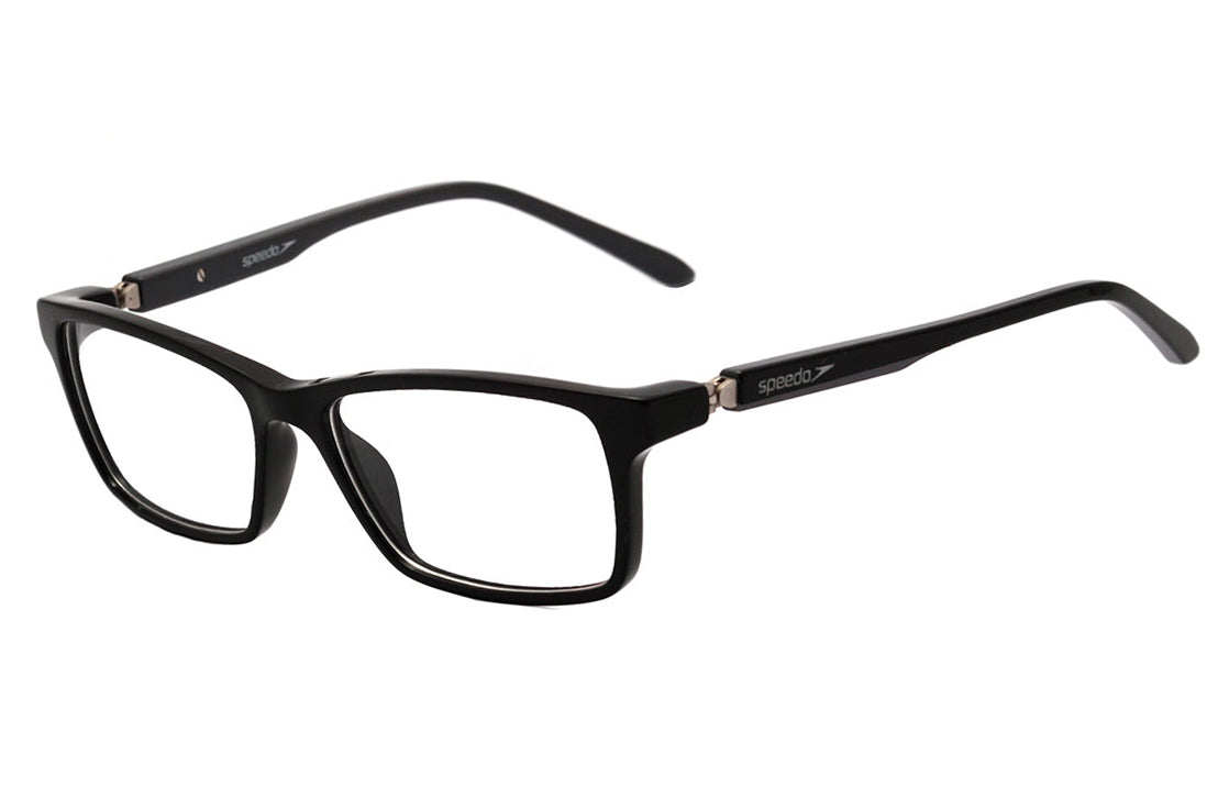 Speedo Kids SPK 6009 I A01 Preto e Cinza Brilho - Lente 5,3 cm