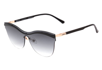 Óculos de Sol Colcci C0135 Preto e Dourado Brilho / Cinza Degradê Unico