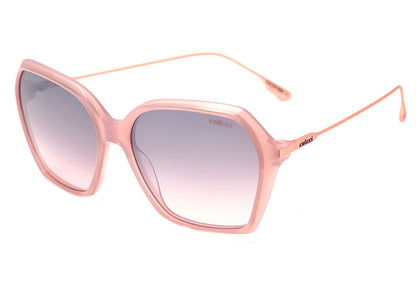 Colcci C0159 Rosa Translúcido Brilho / Cinza e Rosa Degradê Espelhado - Lente 5,5 cm