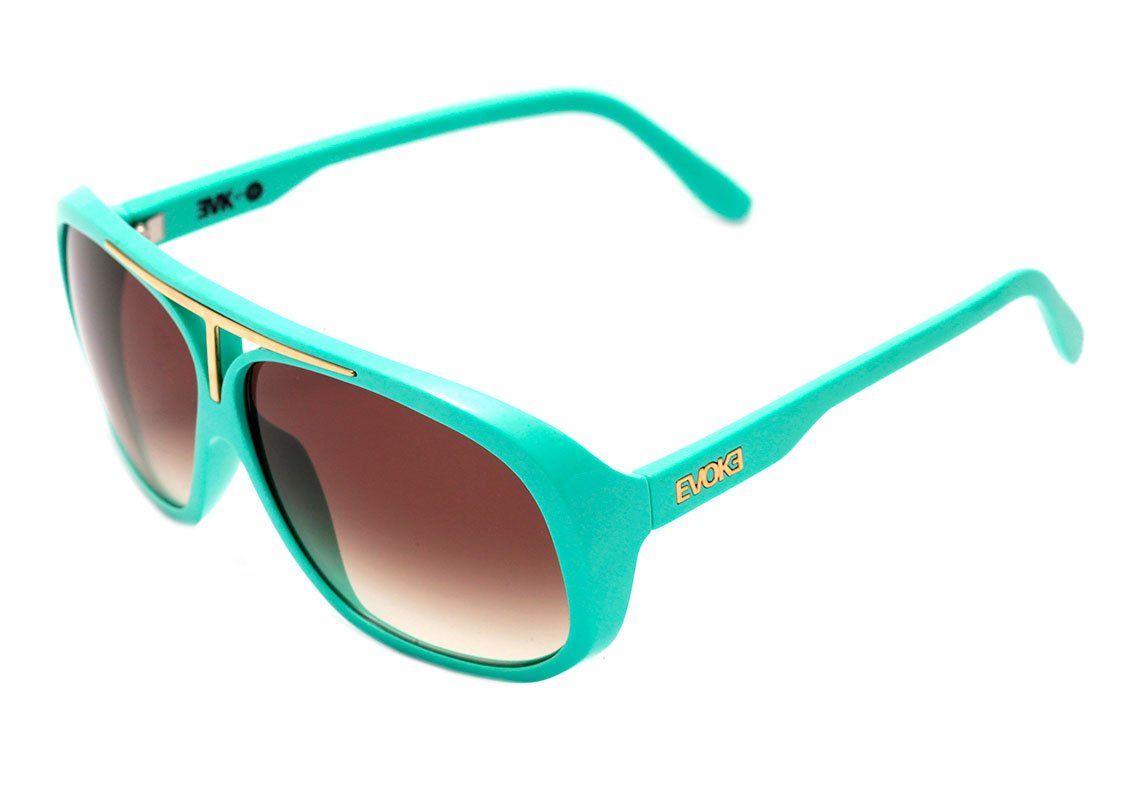 Óculos de Sol Evoke Evk 01 Bege/ Brown Degradê