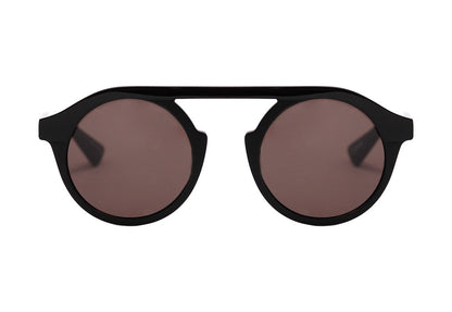 Óculos de Sol Evoke For You Ds29 A01 Black Matte Black Shine/ Brown Total Unico