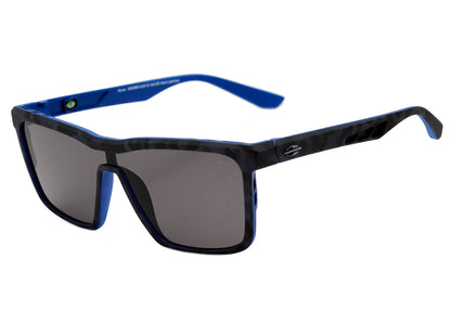 Óculos de Sol Mormaii Roma Cinza e Azul Fosco / Cinza Unico - Lente 13,0 cm