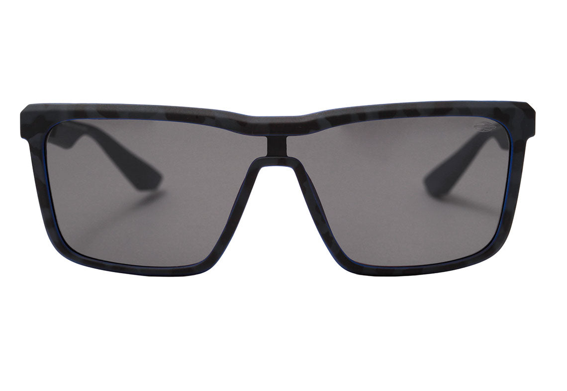Óculos de Sol Mormaii Roma Cinza e Azul Fosco / Cinza Unico - Lente 13,0 cm