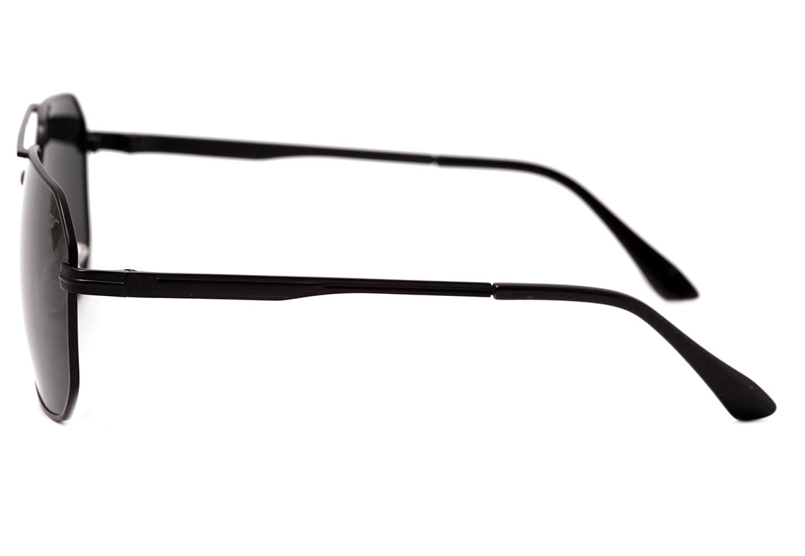 Óculos de Sol Wee W0139 PRETO FOSCO/ CINZA POLARIZADO Lente 5,9 cm