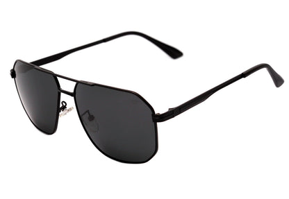 Óculos de Sol Wee W0139 PRETO FOSCO/ CINZA POLARIZADO Lente 5,9 cm