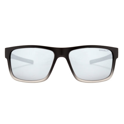 Speedo Rino C02 Preto Degradê Fosco/ Prata Espelhado Polarizado Lente 5,7 cm
