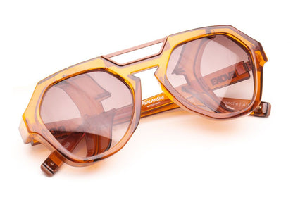 Evoke Avalanche Yago Dora YD01T Crystal Ambar Caramel/ Brown Gradient UNICO  - Sol