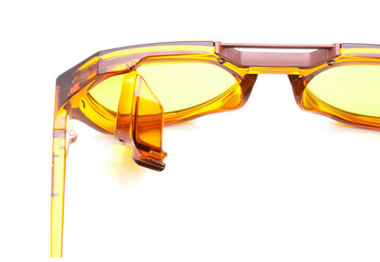Evoke Avalanche Yago Dora YD02 Crystal Ambar Caramel/ Yellow UNICO