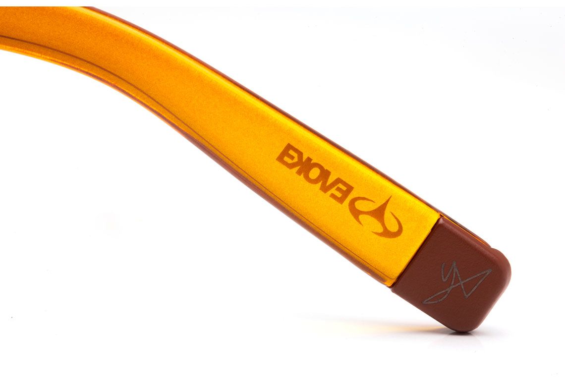 Evoke Avalanche Yago Dora YD02 Crystal Ambar Caramel/ Yellow UNICO