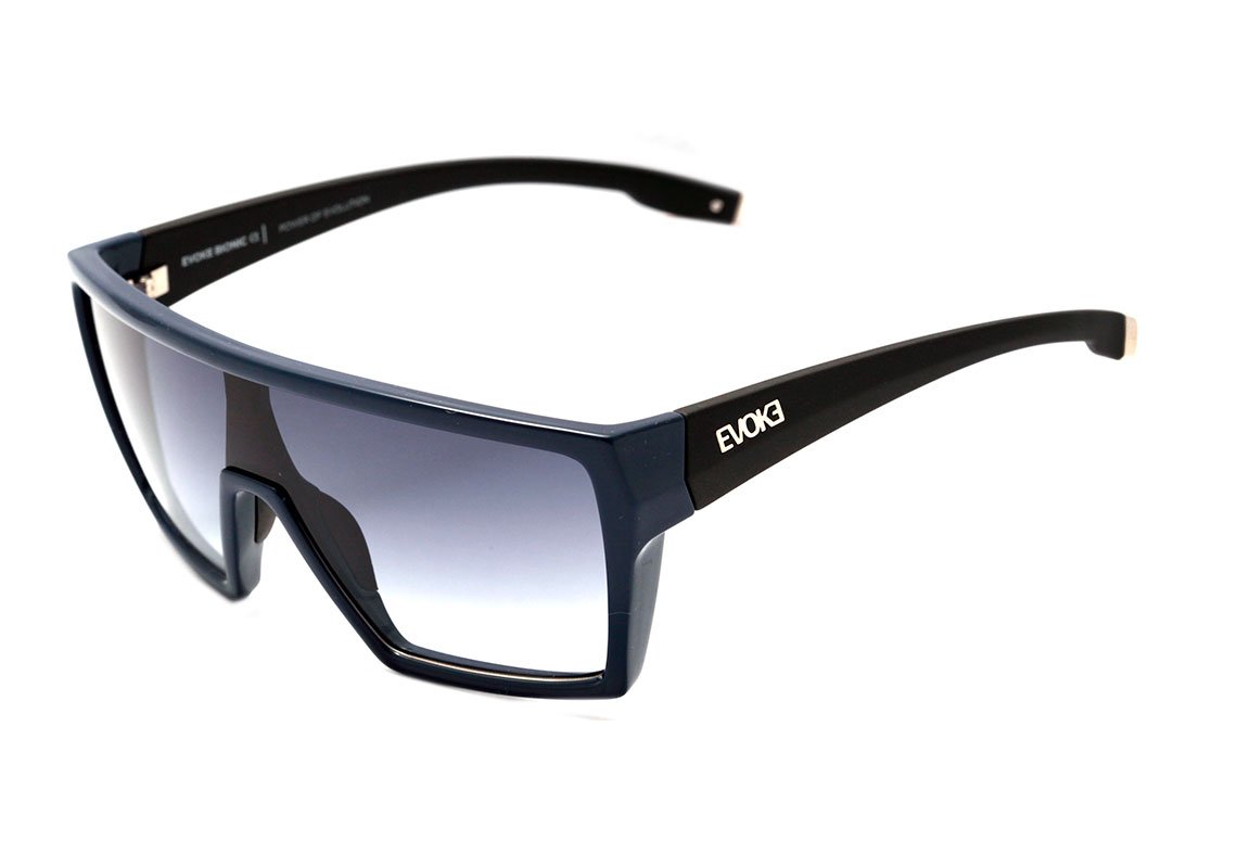 Evoke Bionic Alfa D01 Blue Shine Black / Gray Gradient Unico - Lente 13,8 cm  - Sol