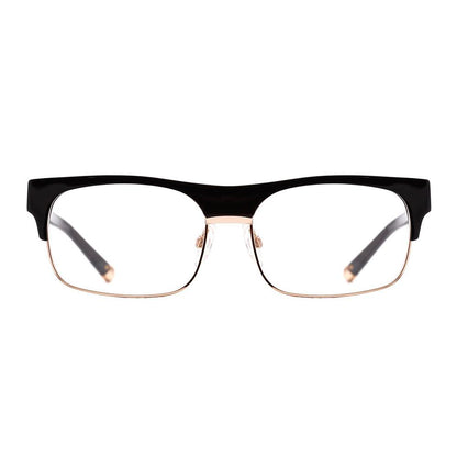 Óculos de Grau Evoke Capo Iv A01 Black Shine Gold - Oculos Shop