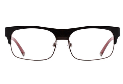 Evoke Capo IV H01 Black Shine Temple Purple - Lente 5,6 cm  - Grau