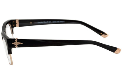 Evoke Capo IV E01 Black Marbeled Gold - Lente 5,6 cm  - Grau