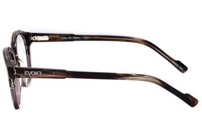 Evoke Clip On Retrô C01 Wood Gray Gun