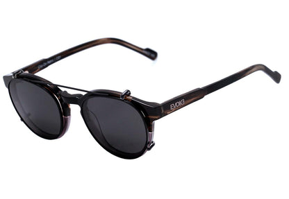 Evoke Clip On Retrô C01 Wood Gray Gun