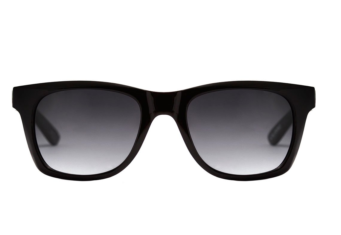Óculos de Sol Evoke Diamond C01 Black Shine Crocodilus/ Gray Total Unico