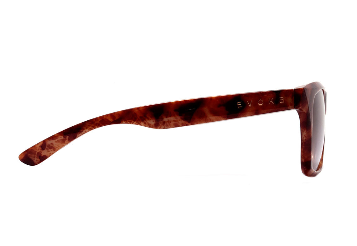 Evoke Diamond RK01 Radica Noce / Brown Gradient Unico - Lente 5,0 cm  - Sol