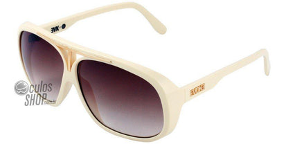 Óculos de Sol Evoke Evk 01 Bege/ Brown Degradê