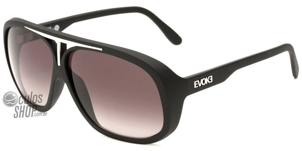 Óculos de Sol Evoke Evk 01 Bege/ Brown Degradê