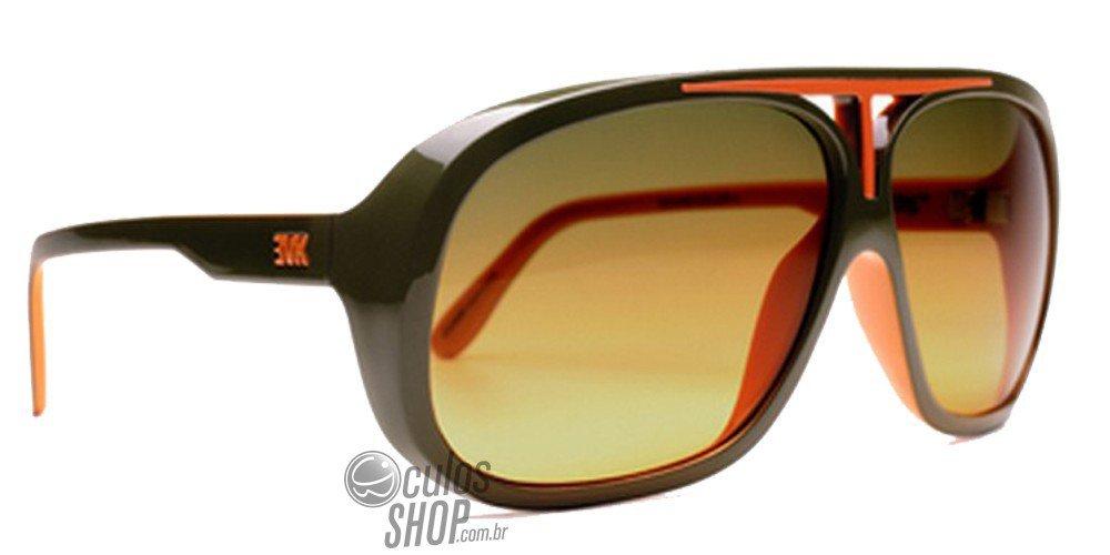 Óculos de Sol Evoke Evk 01 Bege/ Brown Degradê